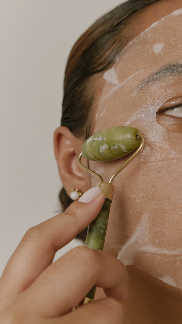 Brown White Minimal Skincare Routine Instagram Story (7)